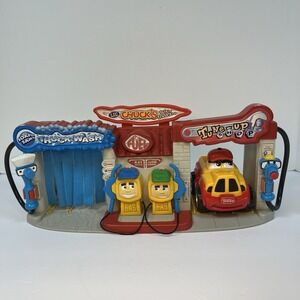 Lil Chuck's Talking Truck Stop Car Wash & Tune-up Shop Tonka Trucks 2000 Works